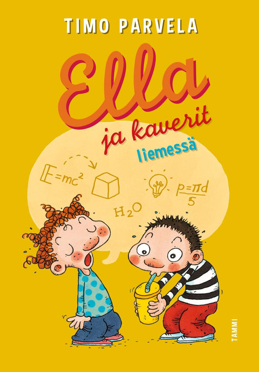 Etukansi. Timo Parvela. Mervi Lindman. Ella ja kaverit liemessä.