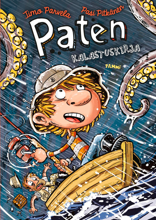 Etukansi. Timo Parvela. Pasi Pitkänen. Paten kalastuskirja.