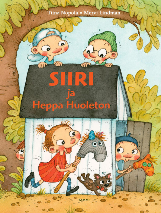 Etukansi. Tiina Nopola. Mervi Lindman. Siiri ja Heppa Huoleton.