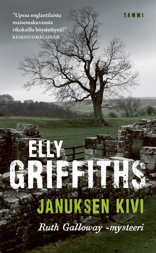 Etukansi. Elly Griffiths. Januksen kivi.