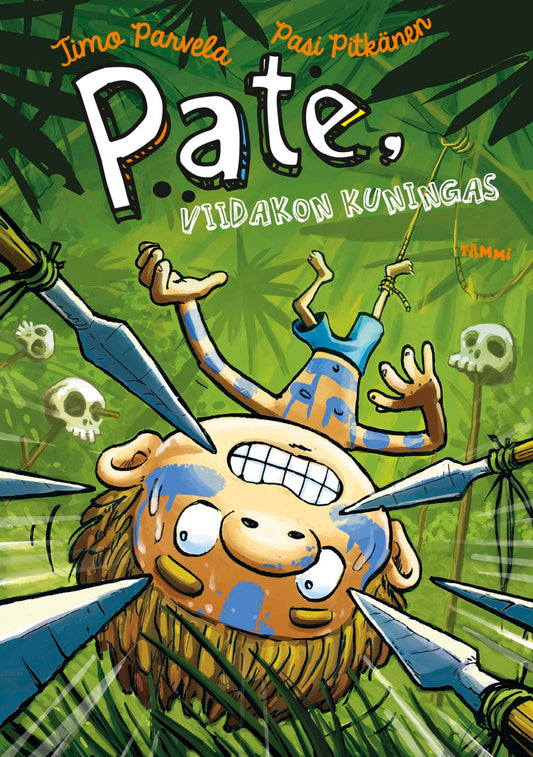 Etukansi. Timo Parvela. Pasi Pitkänen. Pate, viidakon kuningas.