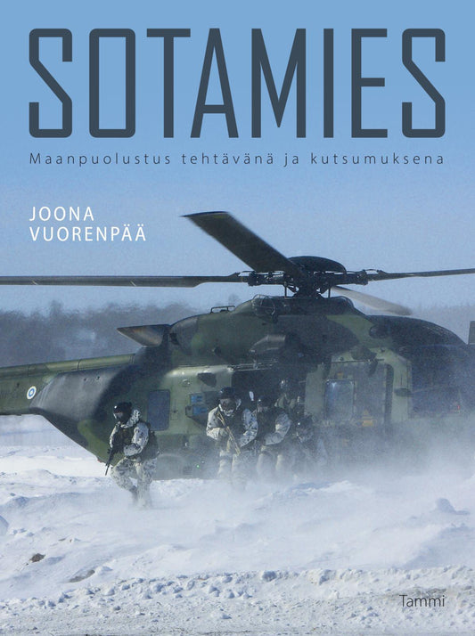 Etukansi. Joona Vuorenpää. Sotamies.