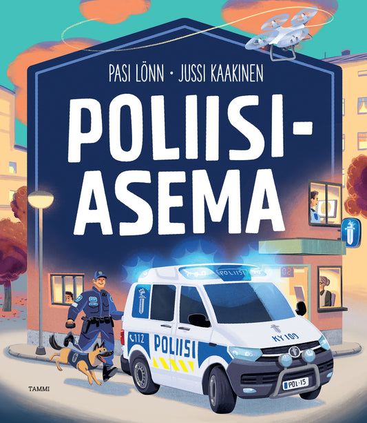 Etukansi. Pasi Lönn. Jussi Kaakinen. Jussi Kaakinen. Poliisiasema.