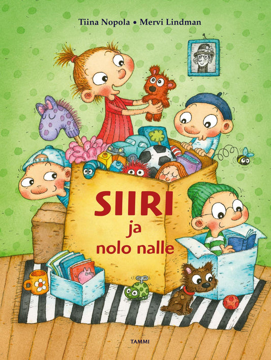 Etukansi. Tiina Nopola. Mervi Lindman. Siiri ja nolo nalle.
