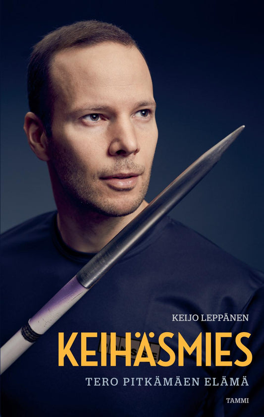 Etukansi. Keijo Leppänen. Keihäsmies.