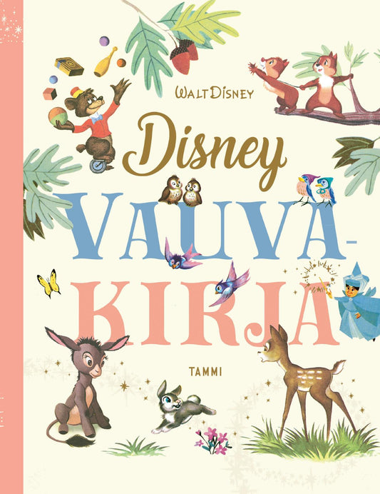 Etukansi. Disney. Disney Vauvakirja.