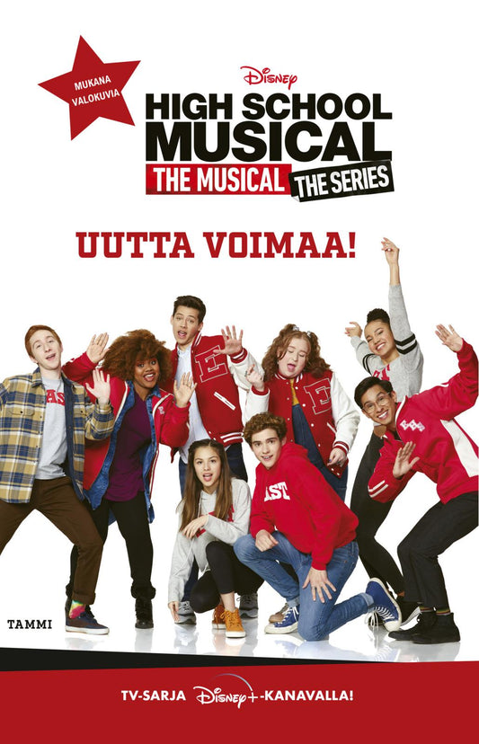 Etukansi. Disney. Sarah Nathan. High School Musical. Uutta voimaa!.