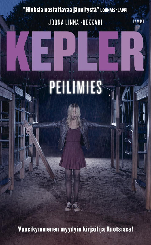 Etukansi. Lars Kepler. Peilimies.