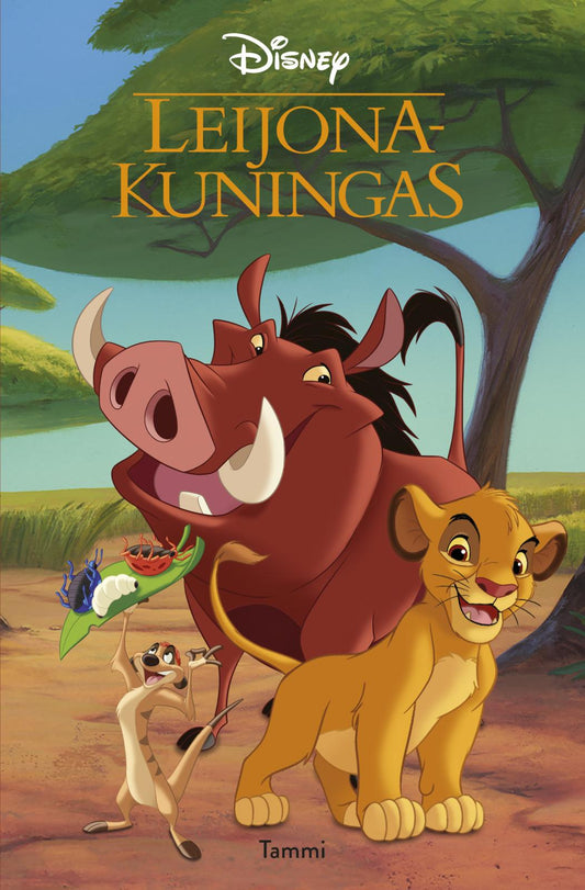 Etukansi. Disney. Leijonakuningas. Kirja ja käsinukke.