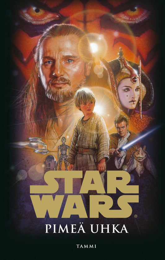 Etukansi. Terry  Brooks. Star Wars. Star Wars. Pimeä uhka.