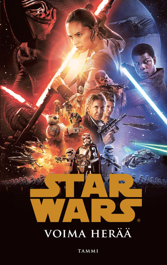 Etukansi. Alan Dean Foster. Star Wars. Star Wars. Voima herää.