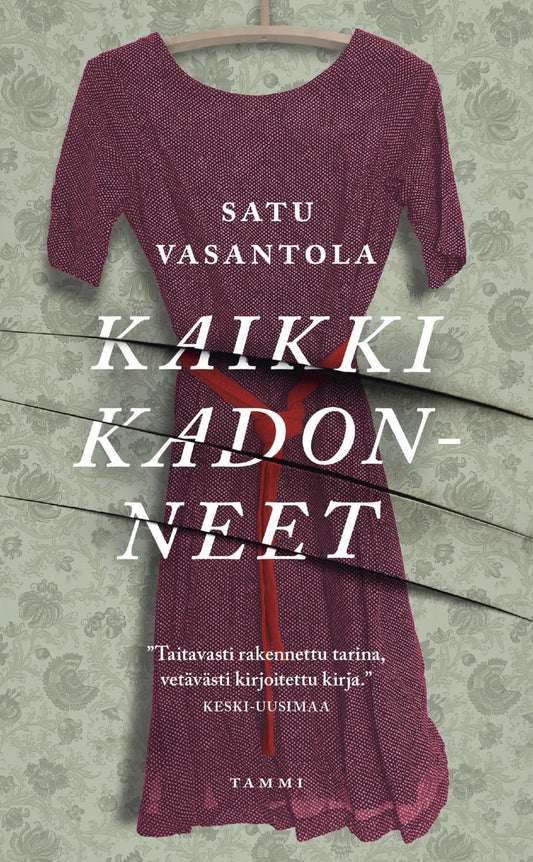 Etukansi. Satu Vasantola. Kaikki kadonneet.