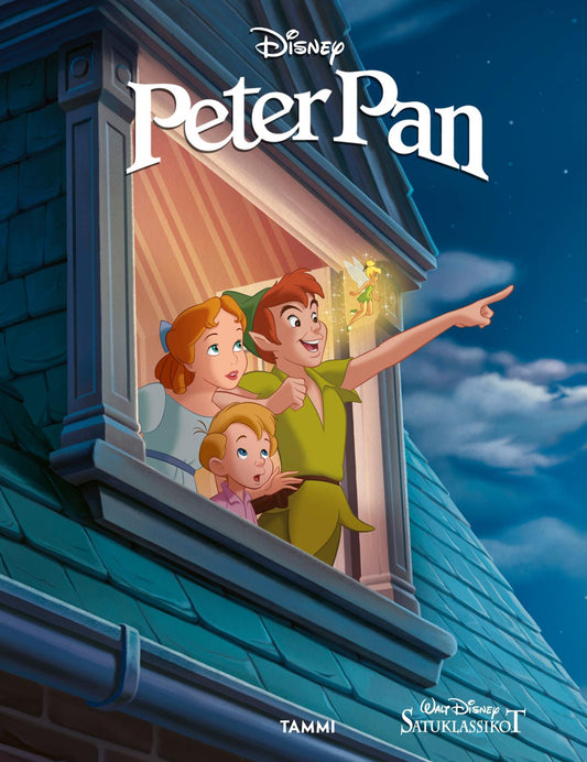 Etukansi. Disney. Disney. Peter Pan. Satuklassikot.