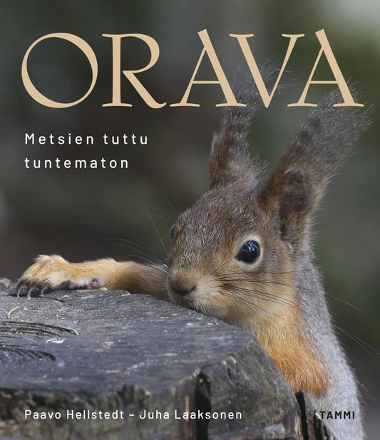 Etukansi. Juha Laaksonen. Paavo Hellstedt. Orava.
