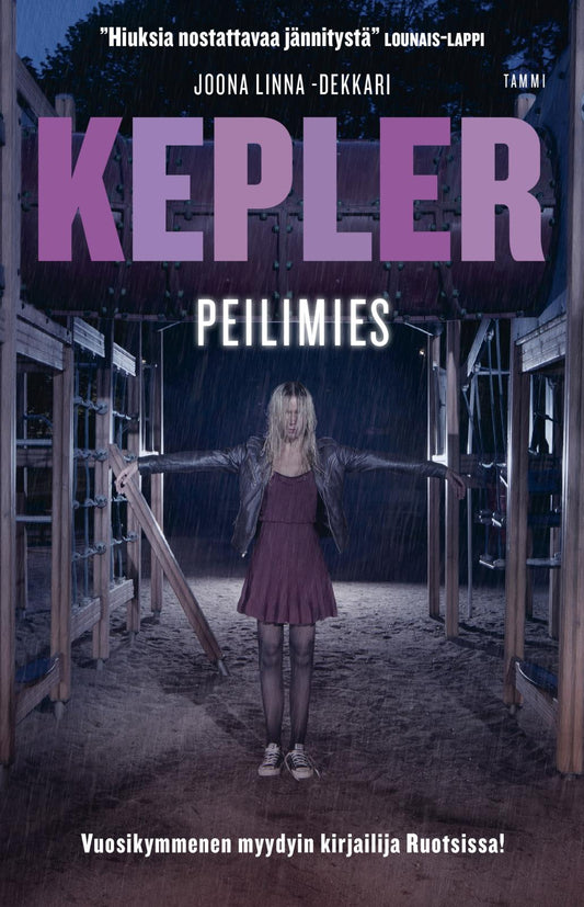 Etukansi. Lars Kepler. Peilimies.