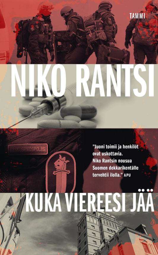 Etukansi. Niko Rantsi. Kuka viereesi jää.