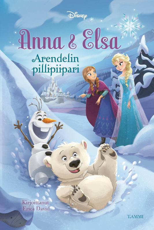 Etukansi. Disney. Frozen. Anna & Elsa. Arendelin pillipiipari.