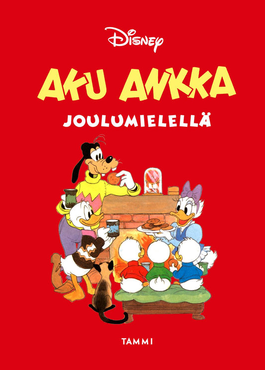 Etukansi. Disney. Aku Ankka joulumielellä.