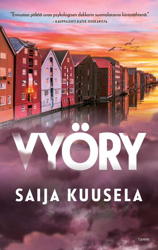 Etukansi. Saija Kuusela. Vyöry.