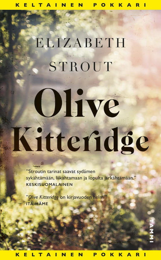 Etukansi. Elizabeth Strout. Olive Kitteridge.