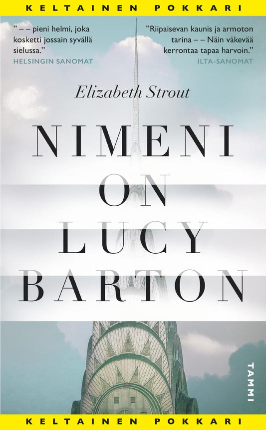 Etukansi. Elizabeth Strout. Nimeni on Lucy Barton.