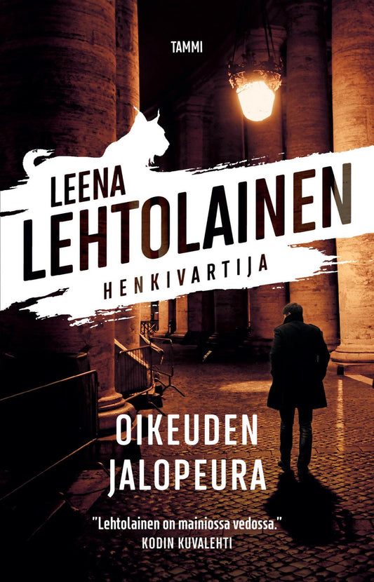 Etukansi. Leena Lehtolainen. Oikeuden jalopeura.