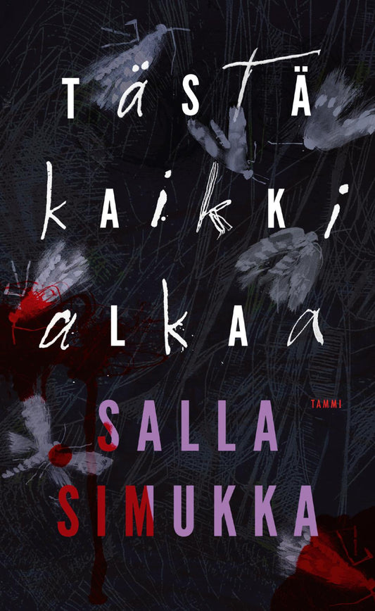 Etukansi. Salla Simukka. Tästä kaikki alkaa.