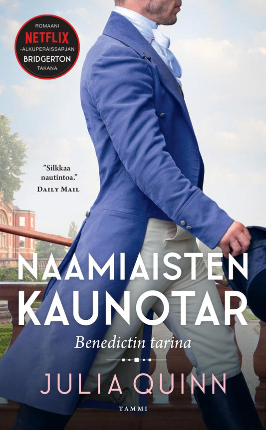 Etukansi. Julia Quinn. Bridgerton: Naamiaisten kaunotar.
