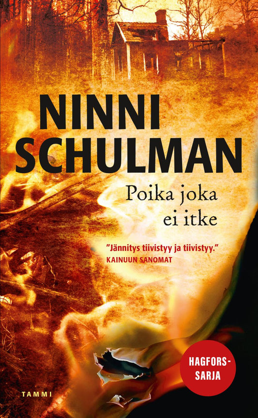 Etukansi. Ninni Schulman. Poika joka ei itke.