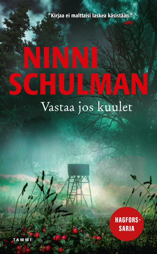 Etukansi. Ninni Schulman. Vastaa jos kuulet.