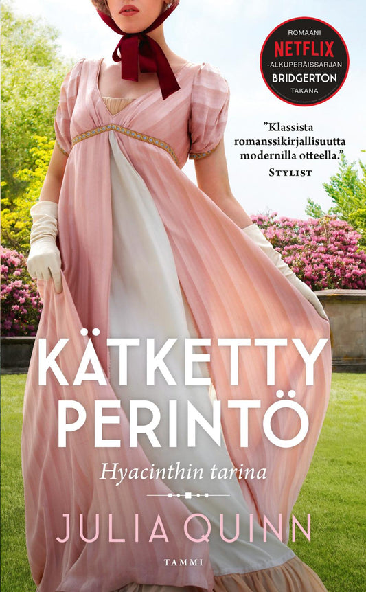 Etukansi. Julia Quinn. Bridgerton: Kätketty perintö.