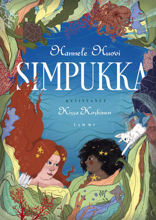 Etukansi. Hannele Huovi. Kissa Koskinen. Simpukka.