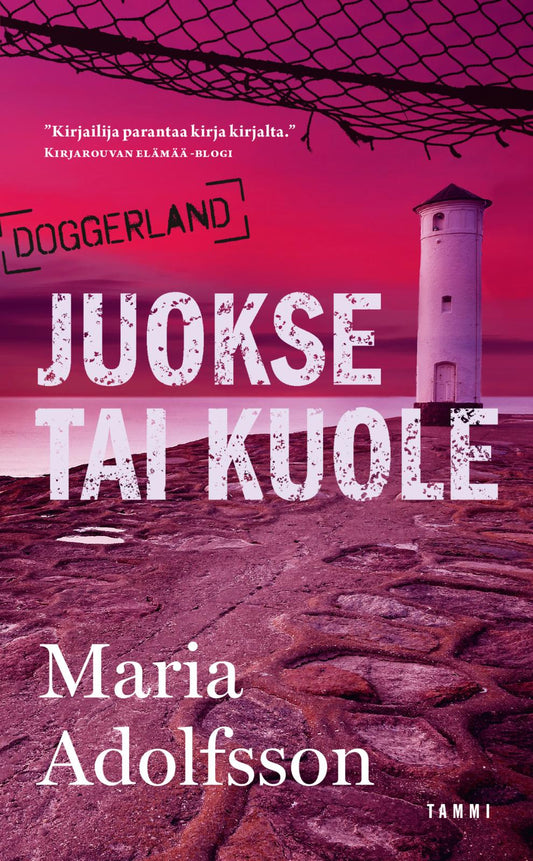 Etukansi. Maria Adolfsson. Juokse tai kuole.
