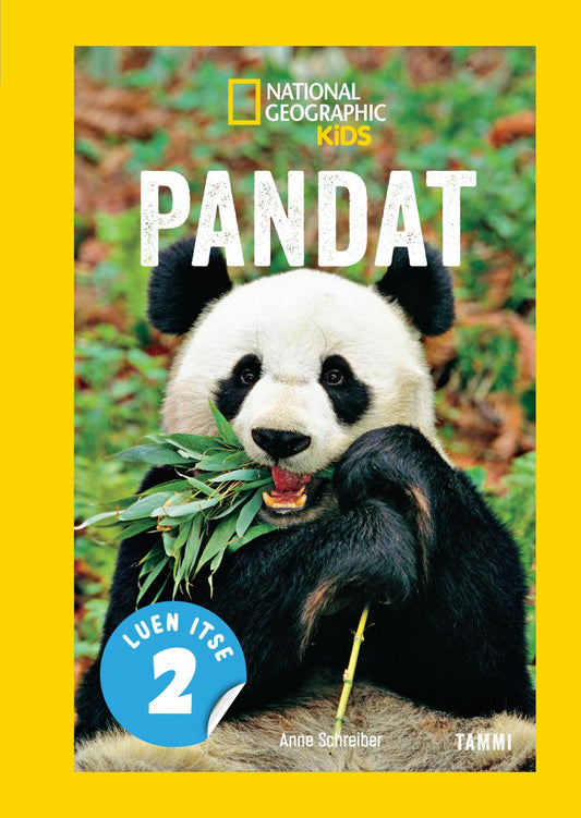 Etukansi. National Geographic. Anne Schreiber. National Geographic. Pandat.
