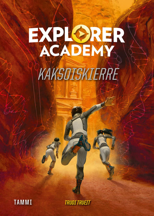 Etukansi. Trudi Trueit. National Geographic. Explorer Academy 3. Kaksoiskierre.