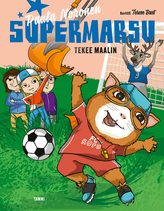 Supermarsu tekee maalin