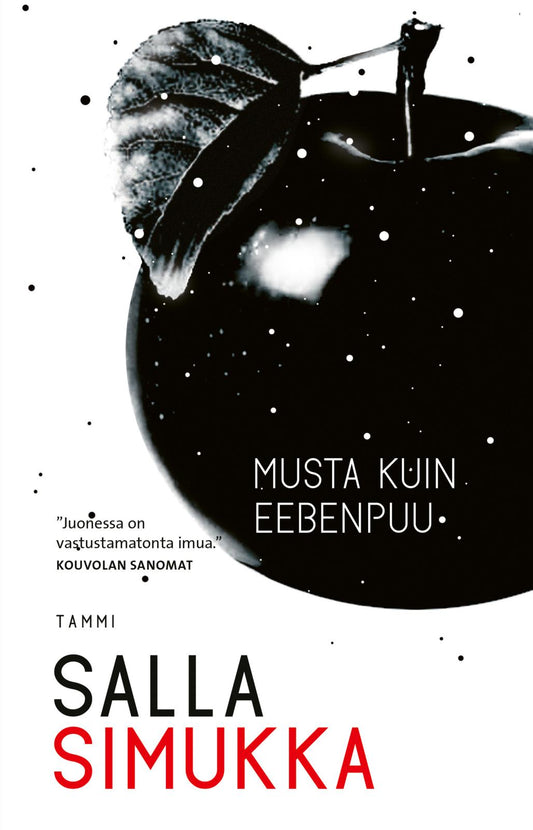 Etukansi. Salla Simukka. Musta kuin eebenpuu.