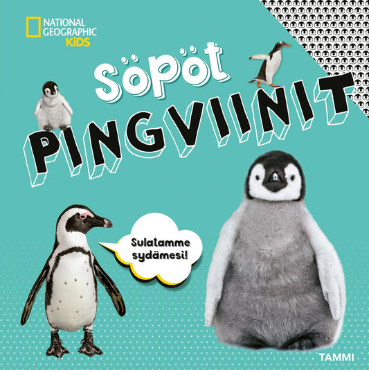 Etukansi. National Geographic. National Geographic. Söpöt pingviinit.
