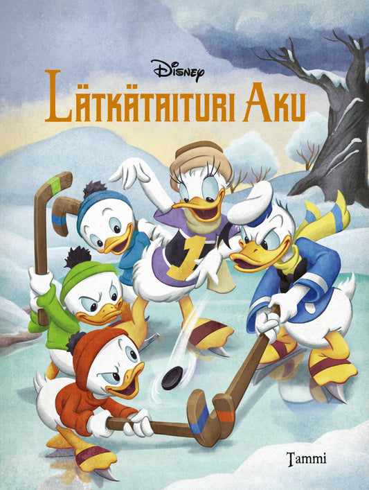 Etukansi. Disney. Disney. Lätkätaituri Aku.
