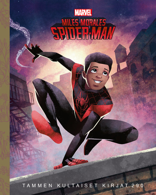 Etukansi. Marvel. Miles Morales. Spider-Man. TKK 290.