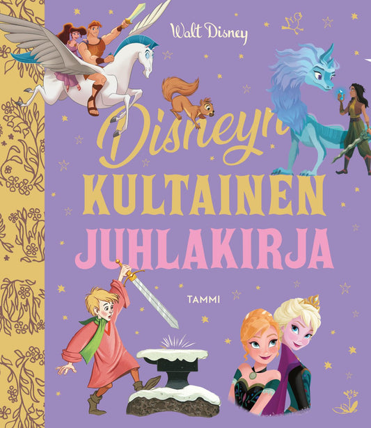 Etukansi. Disney. Disneyn kultainen juhlakirja. TKK.
