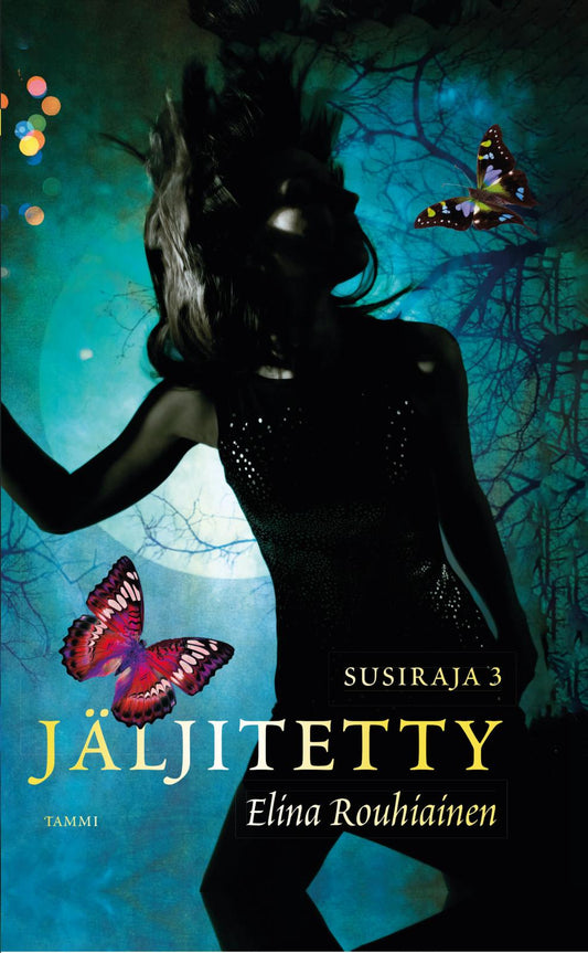 Etukansi. Elina Rouhiainen. Jäljitetty. Susiraja 3.