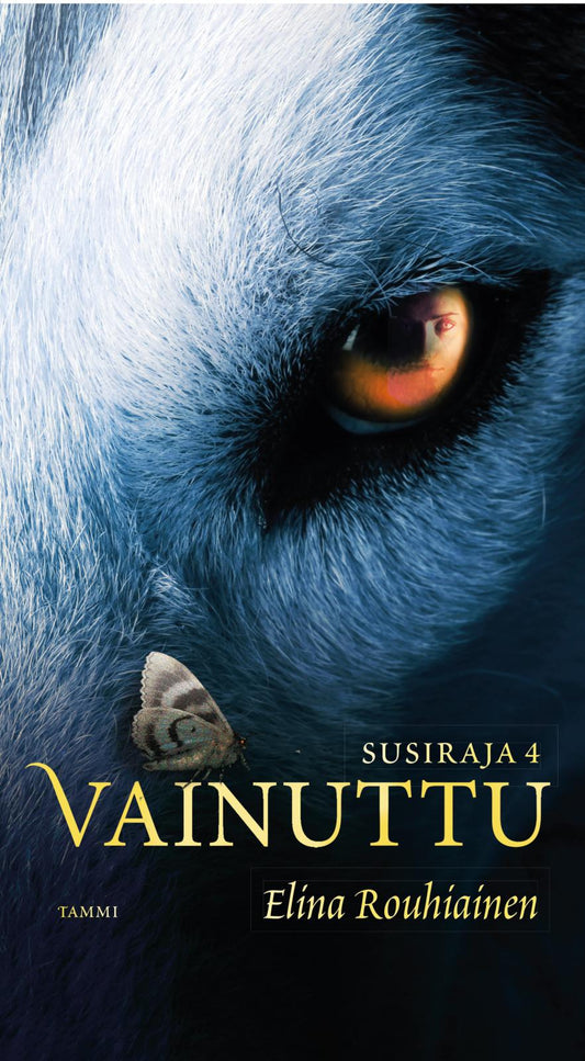 Etukansi. Elina Rouhiainen. Vainuttu. Susiraja 4.