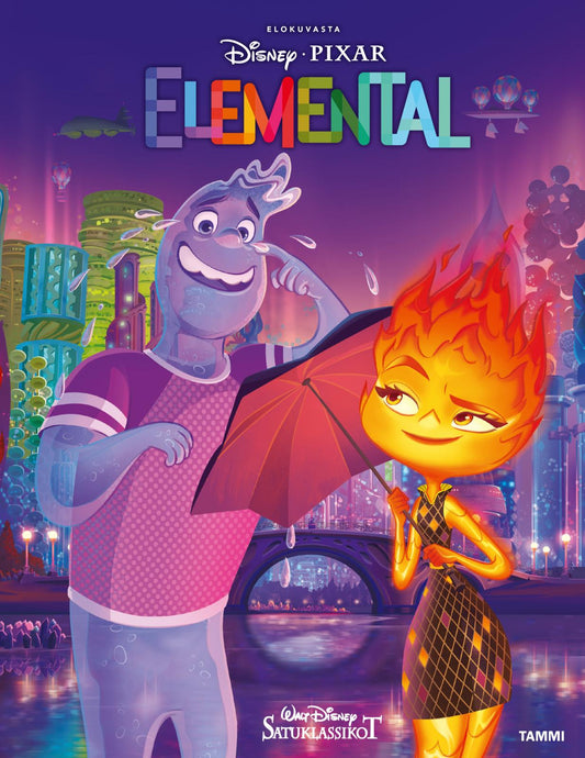 Etukansi. Disney. Disney Pixar. Elemental. Satuklassikot.