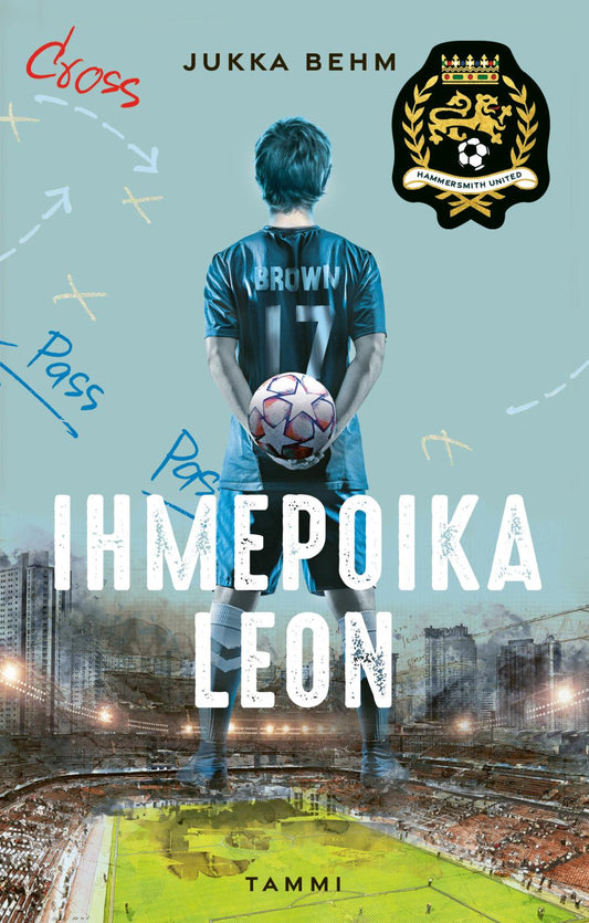 Etukansi. Jukka Behm. Ihmepoika Leon.