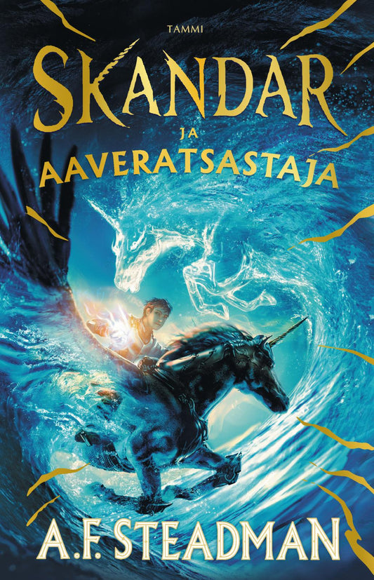 Etukansi. A.F.  Steadman. Skandar ja aaveratsastaja.