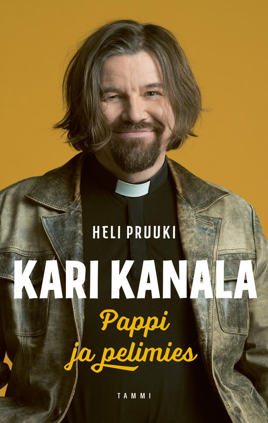 Etukansi. Heli Pruuki. Kari Kanala - Pappi ja pelimies.