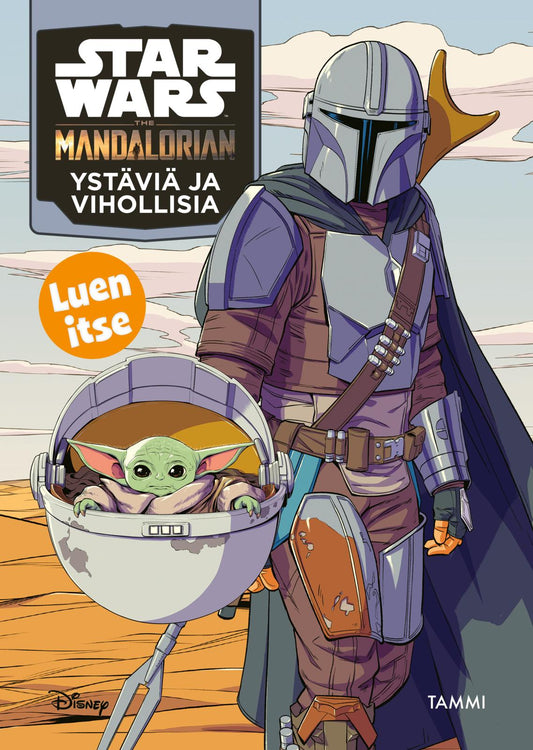 Etukansi. Star Wars. Star Wars. The Mandalorian. Ystäviä ja vihollisia.