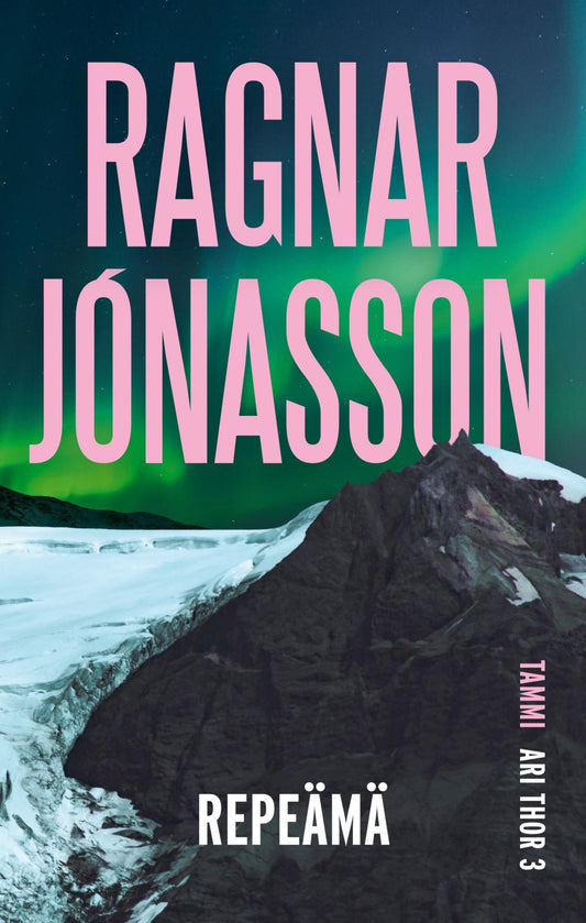 Etukansi. Ragnar Jónasson. Repeämä.