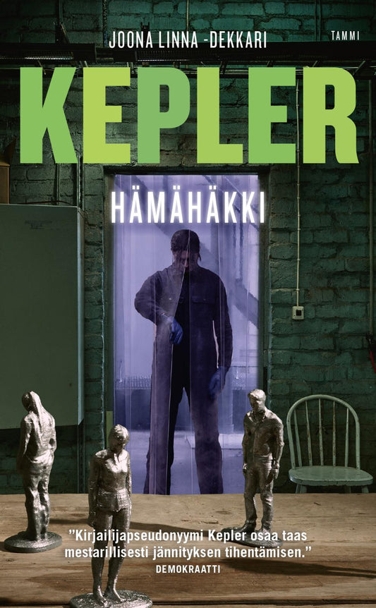 Etukansi. Lars Kepler. Hämähäkki.